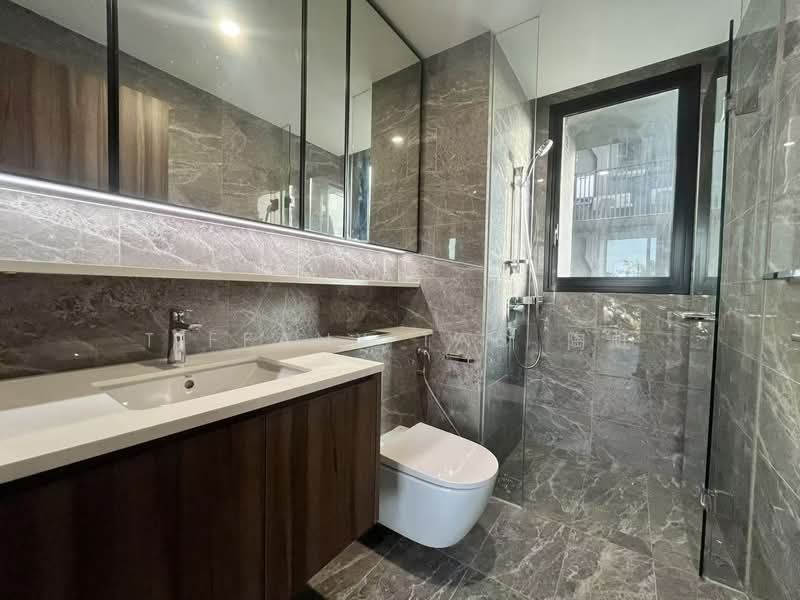 Lentor Modern, 3 Lentor Central, 3 Bedrooms, 1,109 sqft, Condominium For Rent, by Tiffany Tao 陶虹, 500075688 - Bathroom - PropertyGuru.com.sg