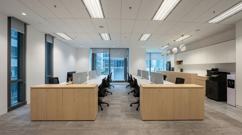 Asia Square Tower 1, 8 Marina View, 1,196 sqft, Office For Rent, by Jeremy Lim, 500075693 - Interior - CommercialGuru.com.sg