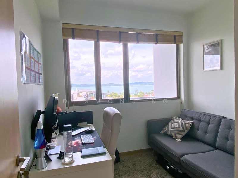 Ripple Bay Condominium For Sale at S$ 1,380,000 | PropertyGuru Singapore - Common Room with Sea View