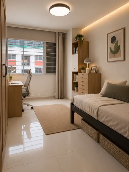 434 Hougang Avenue 8, 434 Hougang Avenue 8, 3 Bedrooms, 1,109 sqft, HDB Flat For Sale, by Ally Chin, 500075757 - Bedroom - PropertyGuru.com.sg