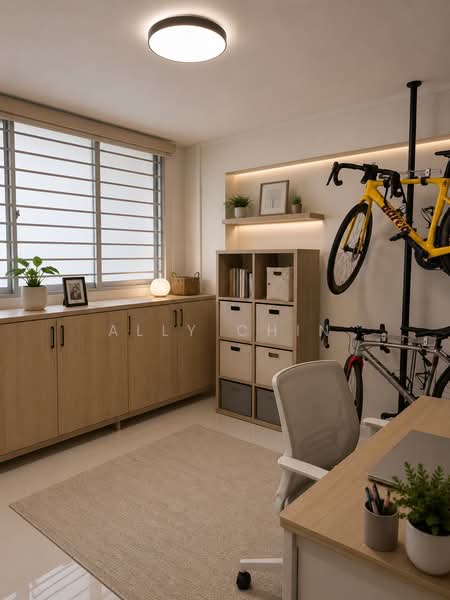 434 Hougang Avenue 8, 434 Hougang Avenue 8, 3 Bedrooms, 1,109 sqft, HDB Flat For Sale, by Ally Chin, 500075757 - Study - PropertyGuru.com.sg