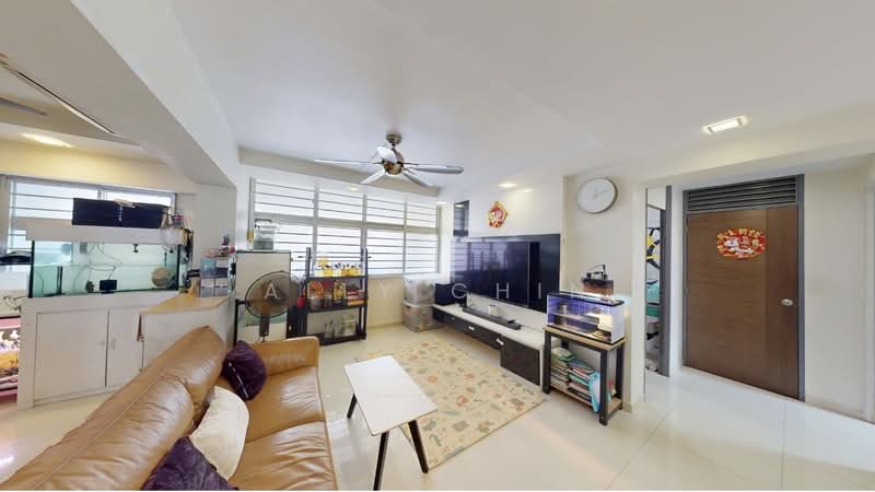 434 Hougang Avenue 8, 434 Hougang Avenue 8, 3 Bedrooms, 1,109 sqft, HDB Flat For Sale, by Ally Chin, 500075757 - Living Room - PropertyGuru.com.sg