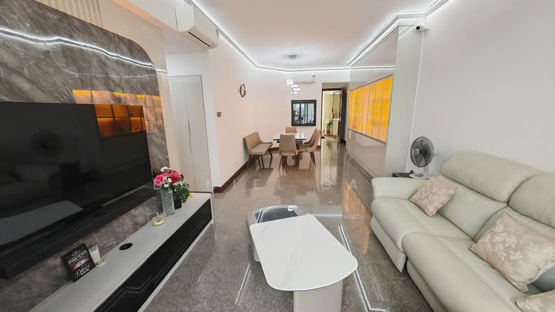 Eastpoint Green, 1 Simei Street 3, 3 Bedrooms, 1,173 sqft, Condominium For Rent, by Daniel Gan, 500075781 - Living Room - PropertyGuru.com.sg