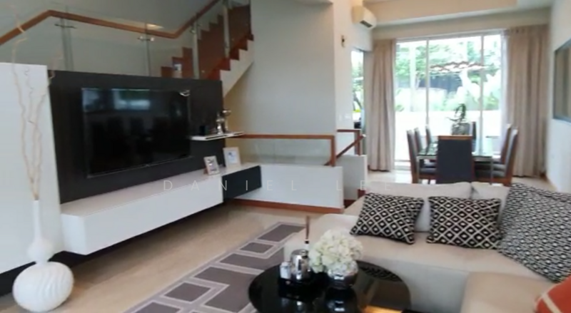 Cabana Cluster House For Sale at S$ 2,980,000 | PropertyGuru Singapore - Living Room