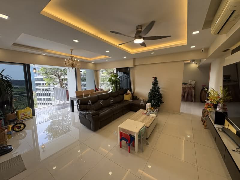 The Interlace Condominium For Sale at S$ 4,500,000 | PropertyGuru Singapore - Living Room