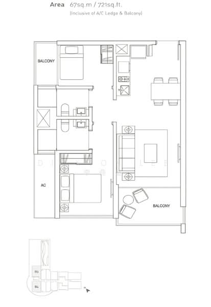 The Interweave, 21 Kim Keat Road, 2 Bedrooms, 721 sqft, Condominium For Rent, by Dickson Lee 李鼎盛, 500075885 - PropertyGuru.com.sg