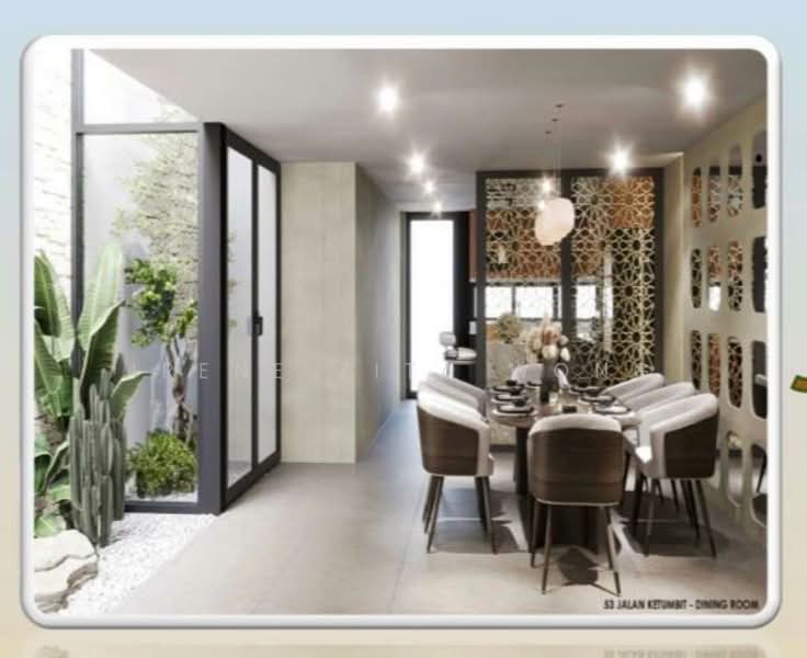 Seletar Hills Estate Terraced House For Sale at S$ 7,128,000 | PropertyGuru Singapore - Dining Room