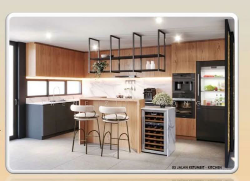 Seletar Hills Estate Terraced House For Sale at S$ 7,128,000 | PropertyGuru Singapore - Kitchen