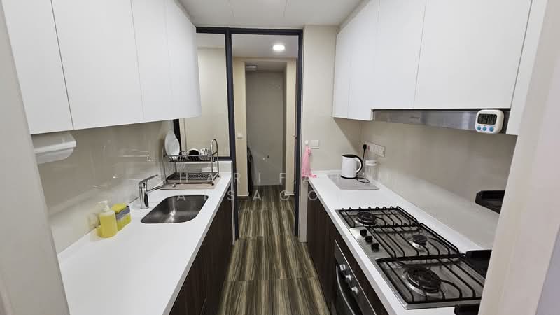 Riversound Residence, 1 Sengkang East Avenue, 3 Bedrooms, 1,475 sqft, Condominium For Rent, by Sharifah M Alsagoff, 500075935 - Kitchen - PropertyGuru.com.sg