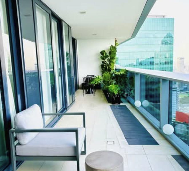 Marina Bay Suites Condominium For Sale at S$ 3,550,000 | PropertyGuru Singapore - Balcony