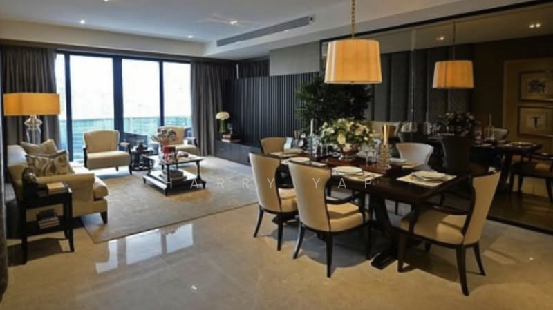 Marina Bay Suites Condominium For Sale at S$ 3,550,000 | PropertyGuru Singapore - Living Room