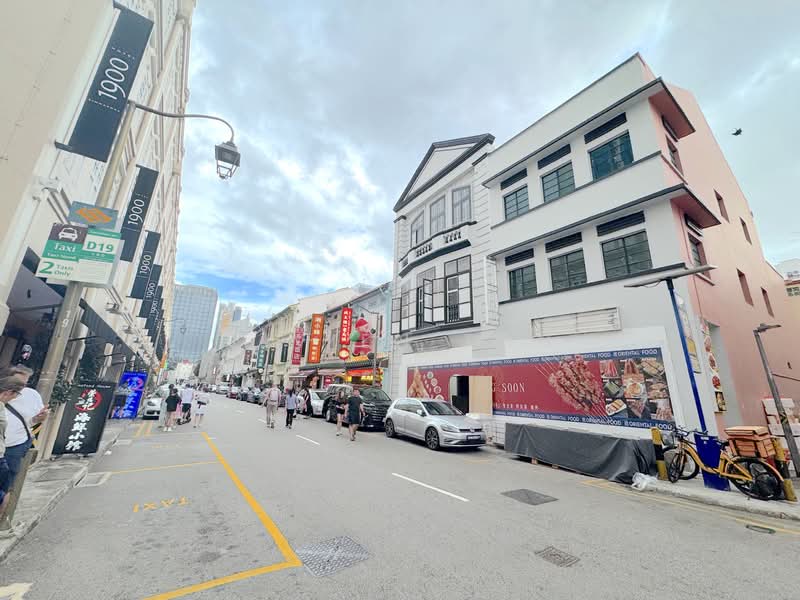 Chinatown F&B with good crowd and near MRT, Mosque Street/ Pagoda Street/ Temple Street, 5,022 sqft, Food & Beverage For Rent, by Vivien Tan, 500075966 - Exterior - CommercialGuru.com.sg