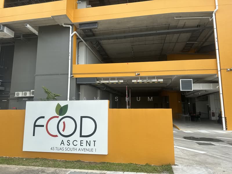 Food Ascent, 45 Tuas South Avenue 1, Boon Lay / Jurong / Tuas, 2,271 sqft, Factory / Workshop (B2) For Rent, by Sam Shum, 500076035 - Exterior - CommercialGuru.com.sg