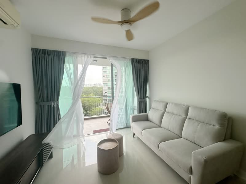 Ripple Bay, 16 Pasir Ris Link, 2 Bedrooms, 775 sqft, Condominium For Rent, by Ng Siang Ling, 500076219 - Living Room - PropertyGuru.com.sg