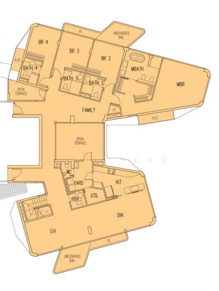 d'Leedon (Former Farrer Court), 13 Leedon Heights, 5 Bedrooms, 4,112 sqft, Condominium For Rent, by Kevin Feng, 500076221 - PropertyGuru.com.sg