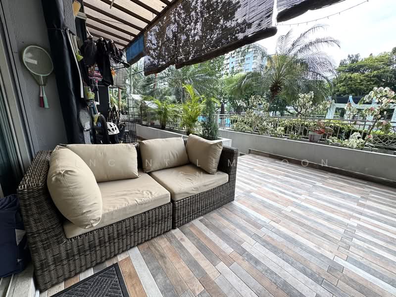 Rosewood, 1 Rosewood Drive, 3 Bedrooms, 1,550 sqft, Condominium For Rent, by Vincent Lim Boon Seng, 500076253 - Balcony - PropertyGuru.com.sg