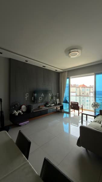 Waterview, 91 Tampines Avenue 1, 3 Bedrooms, 1,130 sqft, Condominium For Rent, by Chantel Teo Jiamin, 500076259 - Living Room - PropertyGuru.com.sg