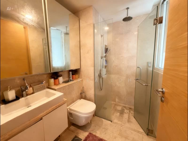 The Line@Tanjong Rhu, 6 Tanjong Rhu Road, 1 Bedroom, 420 sqft, Condominium For Rent, by Andrea Loh, 500076279 - Bathroom - PropertyGuru.com.sg