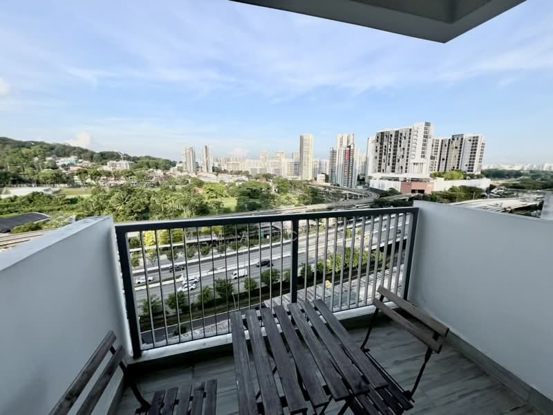 Hillion Residences, 8 Jelebu Road, 1 Bedroom, 474 sqft, Apartment For Rent, by Emma Chua, 500076290 - Balcony - PropertyGuru.com.sg