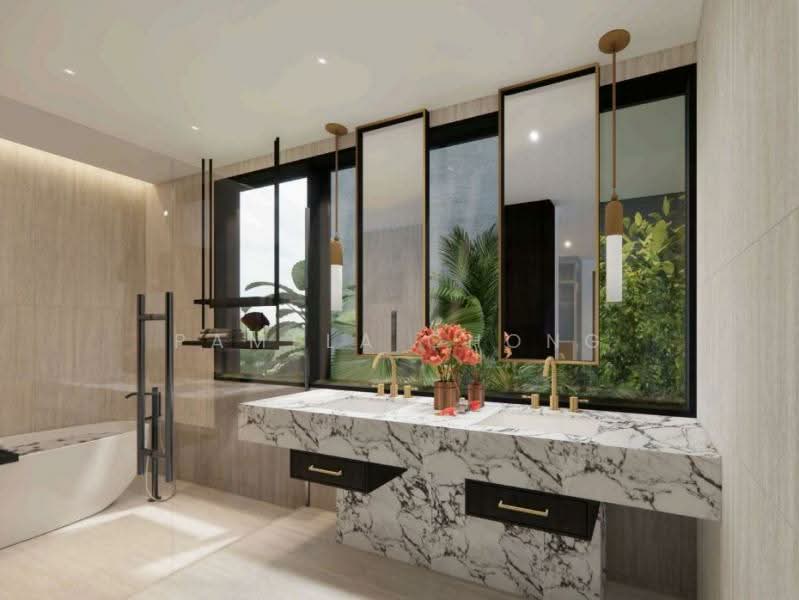 RESPLENDENT LIVING ⭐️ BRAND NEW HUGE SEMID⭐️1KM MGS/ PEI HWA ☎️ PAM 90228600 Semi-Detached House For Sale at S$ 15,800,000 | PropertyGuru Singapore - Bathroom