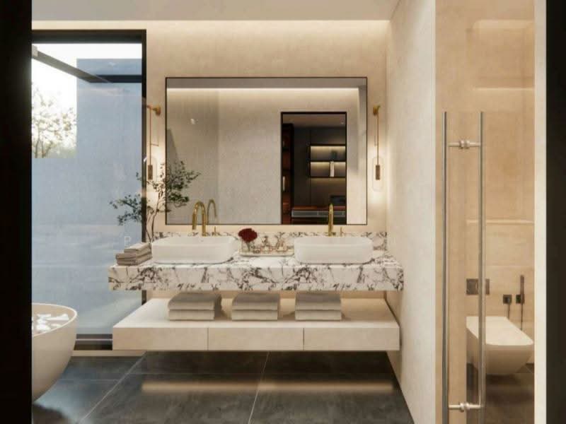 RESPLENDENT LIVING ⭐️ BRAND NEW HUGE SEMID⭐️1KM MGS/ PEI HWA ☎️ PAM 90228600 Semi-Detached House For Sale at S$ 15,800,000 | PropertyGuru Singapore - Bathroom