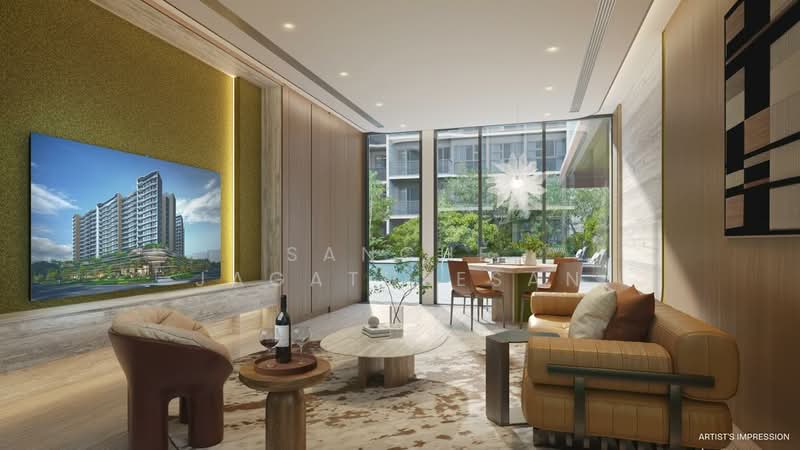 Pinery Residences, Tampines Street 94, 4 Bedrooms, 1,227 sqft, Condominium For Sale, by Sanche Jagatheesan, 500076430 - Living Room - PropertyGuru.com.sg
