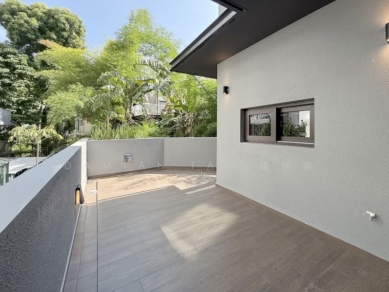 ⭐️RARE BRAND NEW PAIR SEMI-Ds @ FERNHILL! 1KM TO SCGS (PRIMARY) & MINS WALK TO STEVENS MRT!⭐️ Semi-Detached House For Sale at S$ 14,680,000 | PropertyGuru Singapore - Balcony