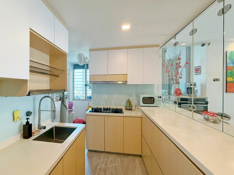 One Amber, 3 Amber Gardens, 3 Bedrooms, 1,302 sqft, Condominium For Rent, by CHERMAINE Koh Lay Cheng, 500076466 - Kitchen - PropertyGuru.com.sg