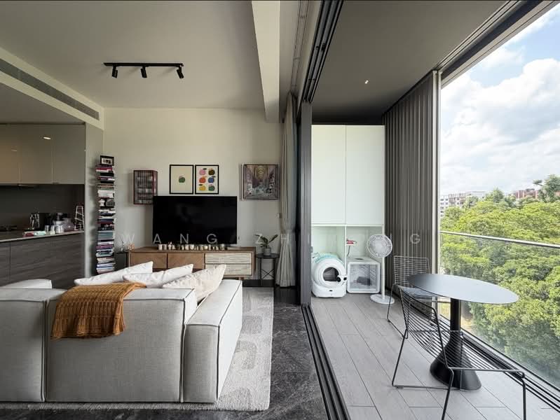 19 Nassim, 19 Nassim Hill, 2 Bedrooms, 969 sqft, Condominium For Rent, by Wang ZhiHong, 500076613 - Living Room - PropertyGuru.com.sg