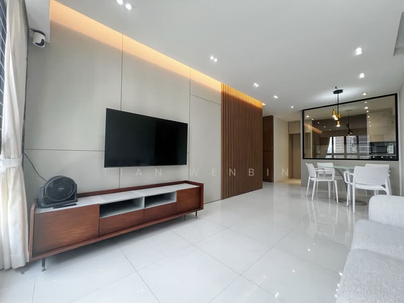 94 Dawson Road, 94 Dawson Road, 3 Bedrooms, 893 sqft, HDB Flat For Rent, by Tian Wenbin, 500076641 - Living Room - PropertyGuru.com.sg