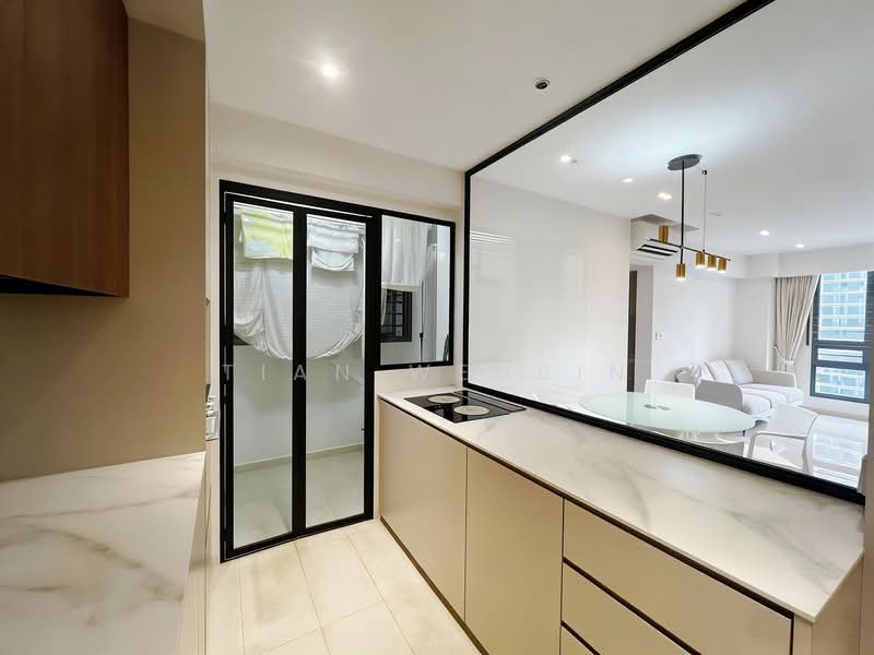 94 Dawson Road, 94 Dawson Road, 3 Bedrooms, 893 sqft, HDB Flat For Rent, by Tian Wenbin, 500076641 - Kitchen - PropertyGuru.com.sg