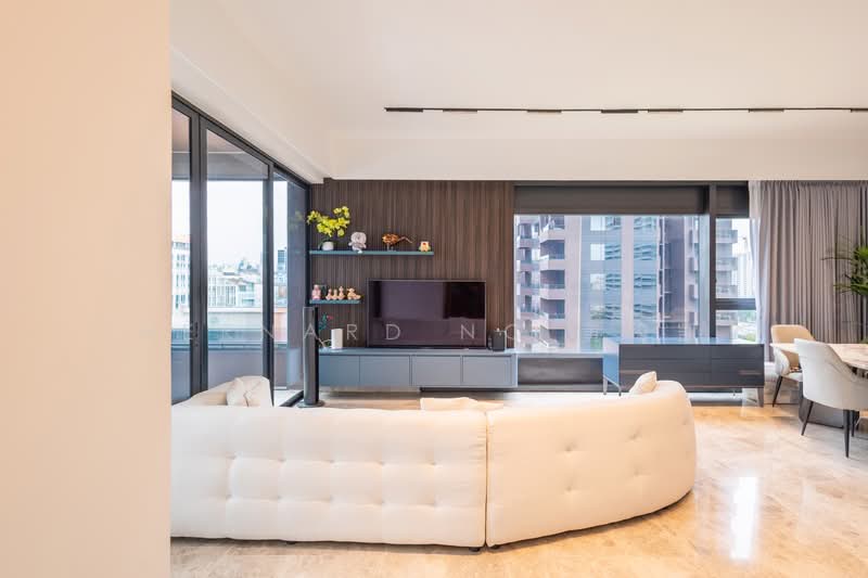 Midtown Modern Condominium For Sale at S$ 6,328,000 | PropertyGuru Singapore - Living Room
