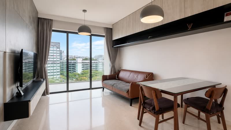 Skies Miltonia, 29 Miltonia Close, 1 Bedroom, 484 sqft, Condominium For Sale, by April Xu, 500076680 - Living Room - PropertyGuru.com.sg