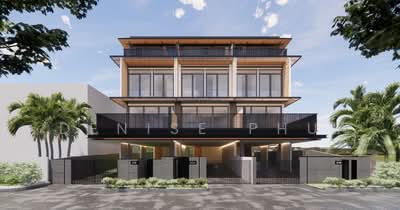 For Sale - ⚡ District 16 ⚡ Upper Changi Road Developer Launch 3 plot of Freehold Brand New Terraces TOP 2027