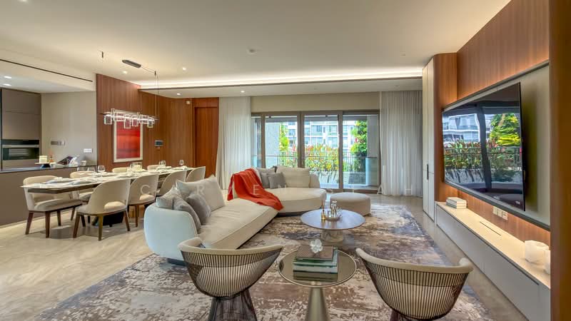 The Giverny Residences Condominium For Sale at S$ 10,679,000 | PropertyGuru Singapore - Living Room