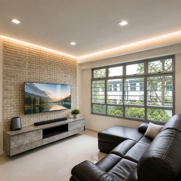 457 Yishun Street 41, 457 Yishun Street 41, 3 Bedrooms, 1,001 sqft, HDB Flat For Sale, by Eddie Tham, 500076807 - Living Room - PropertyGuru.com.sg