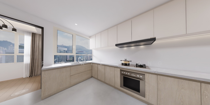 61 Lorong 5 Toa Payoh HDB Flat For Sale at S$ 368,888 | PropertyGuru Singapore - Kitchen (AI Staging)