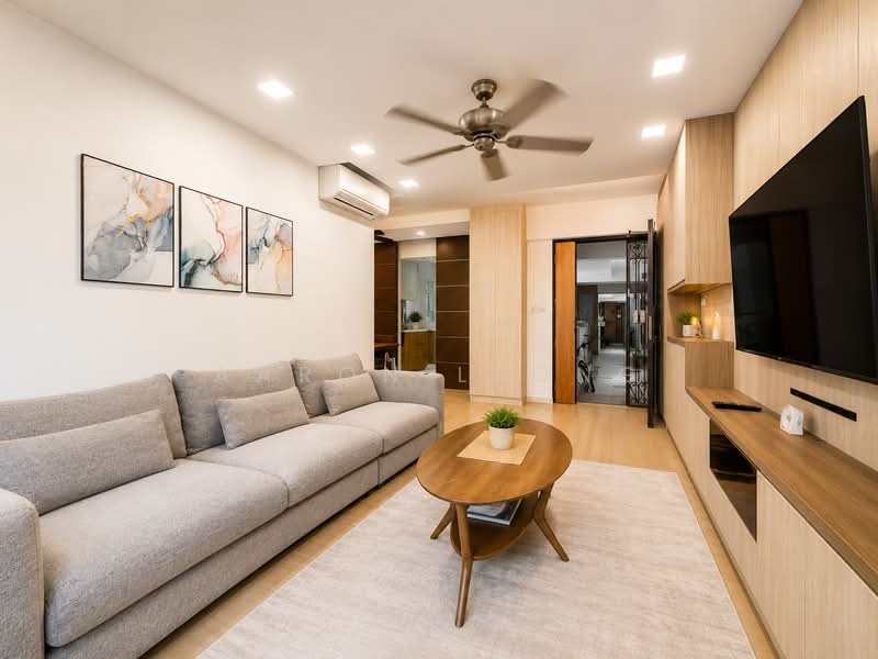 265C Compassvale Link, 265C Compassvale Link, 3 Bedrooms, 990 sqft, HDB Flat For Sale, by Aaron Leong, 500076928 - Living Room - PropertyGuru.com.sg