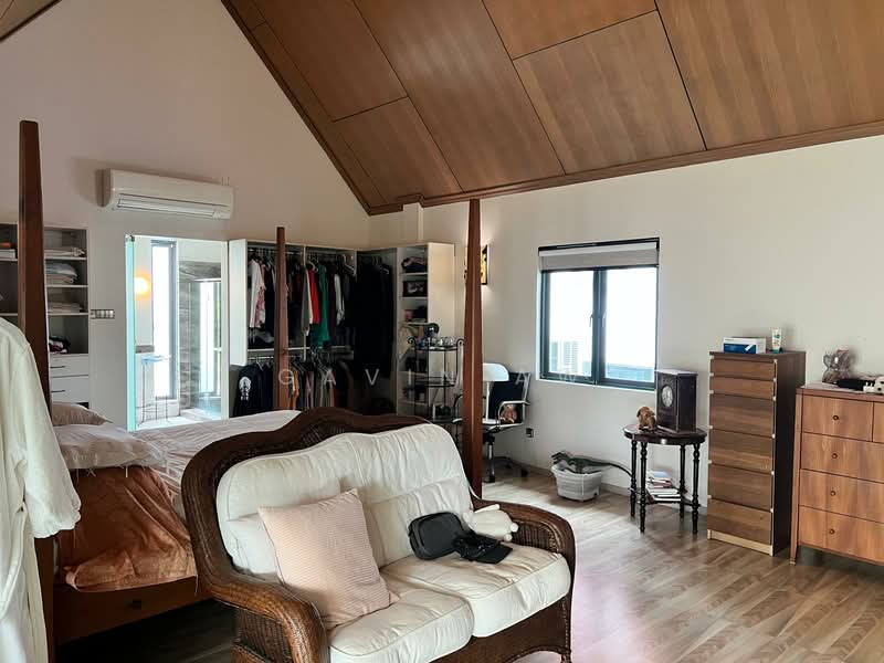 Rare Huge Land Size, Move In Condition at Tanah Merah Besar Lane facing Greenery Semi-Detached House For Sale at S$ 8,300,000 | PropertyGuru Singapore - Master Bedroom