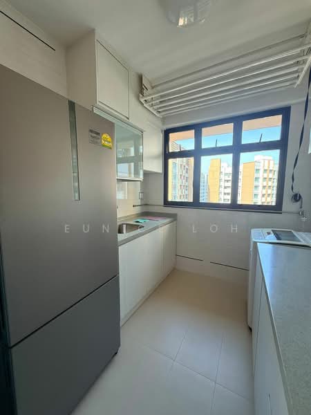 995B Buangkok Crescent, 995B Buangkok Crescent, 1 Bedroom, 506 sqft, HDB Flat For Rent, by Eunice Loh, 500077079 - Kitchen - PropertyGuru.com.sg