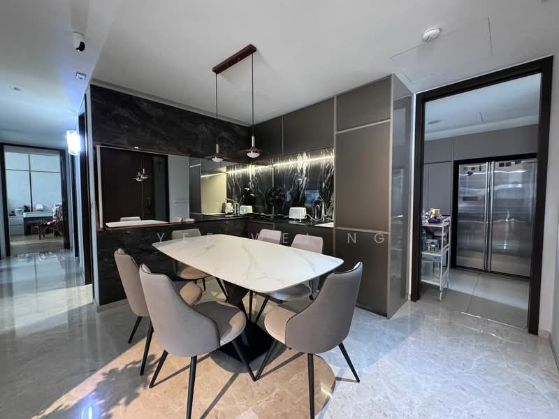 1km Ai Tong & Catholic High ☎️ 8321.8433 Condominium For Sale at S$ 4,250,000 | PropertyGuru Singapore - Dining area