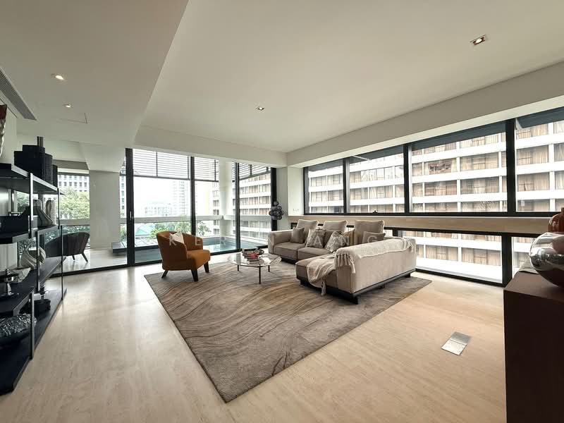 Hana, 8 Tomlinson Road, 4 Bedrooms, 3,531 sqft, Apartment For Rent, by Kerin Ang, 500077174 - Living Room - PropertyGuru.com.sg