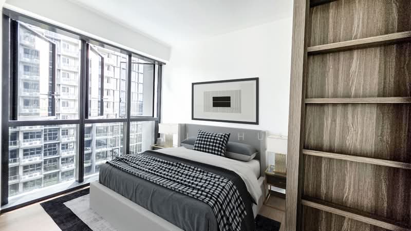 Tembusu Grand Condominium For Sale at S$ 2,100,000 | PropertyGuru Singapore - Master Bedroom Render