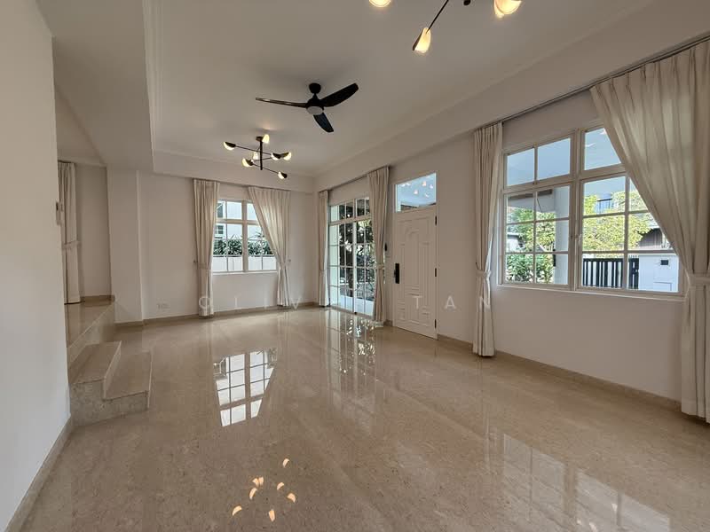 Contemporary Renovated Semi-D in Queen’s Road (D10), Tanglin / Holland / Bukit Timah, 4 Bedrooms, 3,600 sqft, Semi-Detached House For Rent, by Oliver Tan, 500077198 - Living Room - PropertyGuru.com.sg