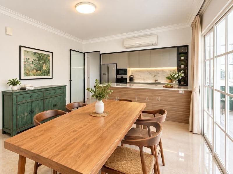 Contemporary Renovated Semi-D in Queen’s Road (D10), Tanglin / Holland / Bukit Timah, 4 Bedrooms, 3,600 sqft, Semi-Detached House For Rent, by Oliver Tan, 500077198 - Kitchen - PropertyGuru.com.sg