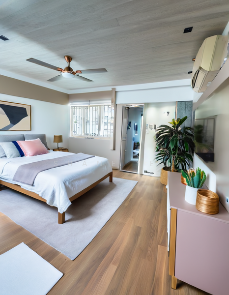 101 Hougang Avenue 1 HDB Flat For Sale at S$ 625,000 | PropertyGuru Singapore - Master Bedroom 