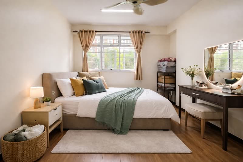 25A Saint George's Lane, 25A Saint George's Lane, 2 Bedrooms, 732 sqft, HDB Flat For Sale, by Richelle Phua, 500077246 - Master Bedroom - PropertyGuru.com.sg
