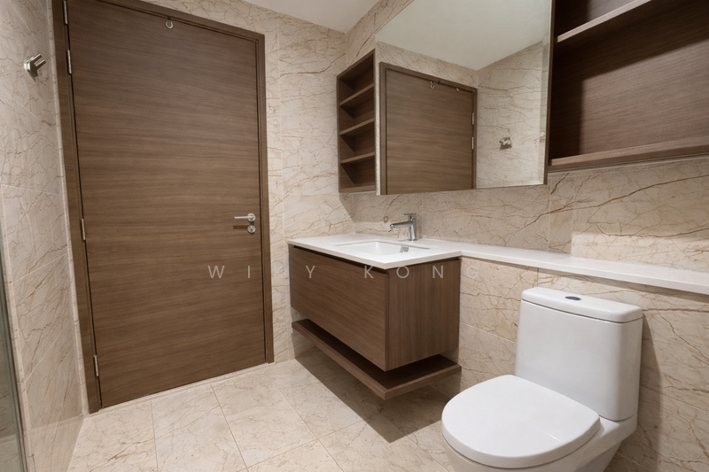 Queens Peak, 1 Dundee Road, 1 Bedroom, 495 sqft, Condominium For Rent, by Wiky Kong, 500077255 - Bathroom - PropertyGuru.com.sg