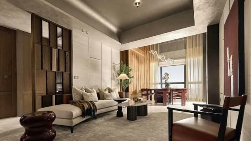 UPPERHOUSE at Orchard Boulevard Condominium For Sale at S$ 1,554,000 | PropertyGuru Singapore - Living Room