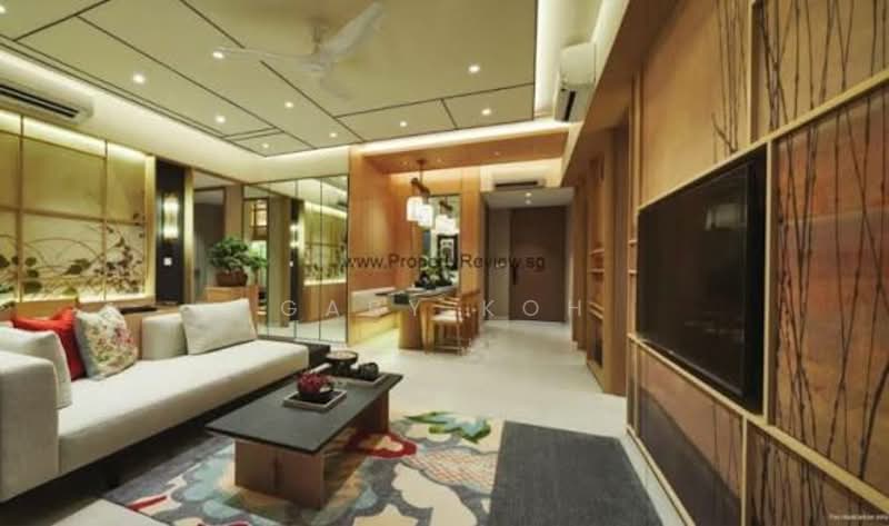 Zyon Grand Condominium For Sale at S$ 2,740,000 | PropertyGuru Singapore - Living Room